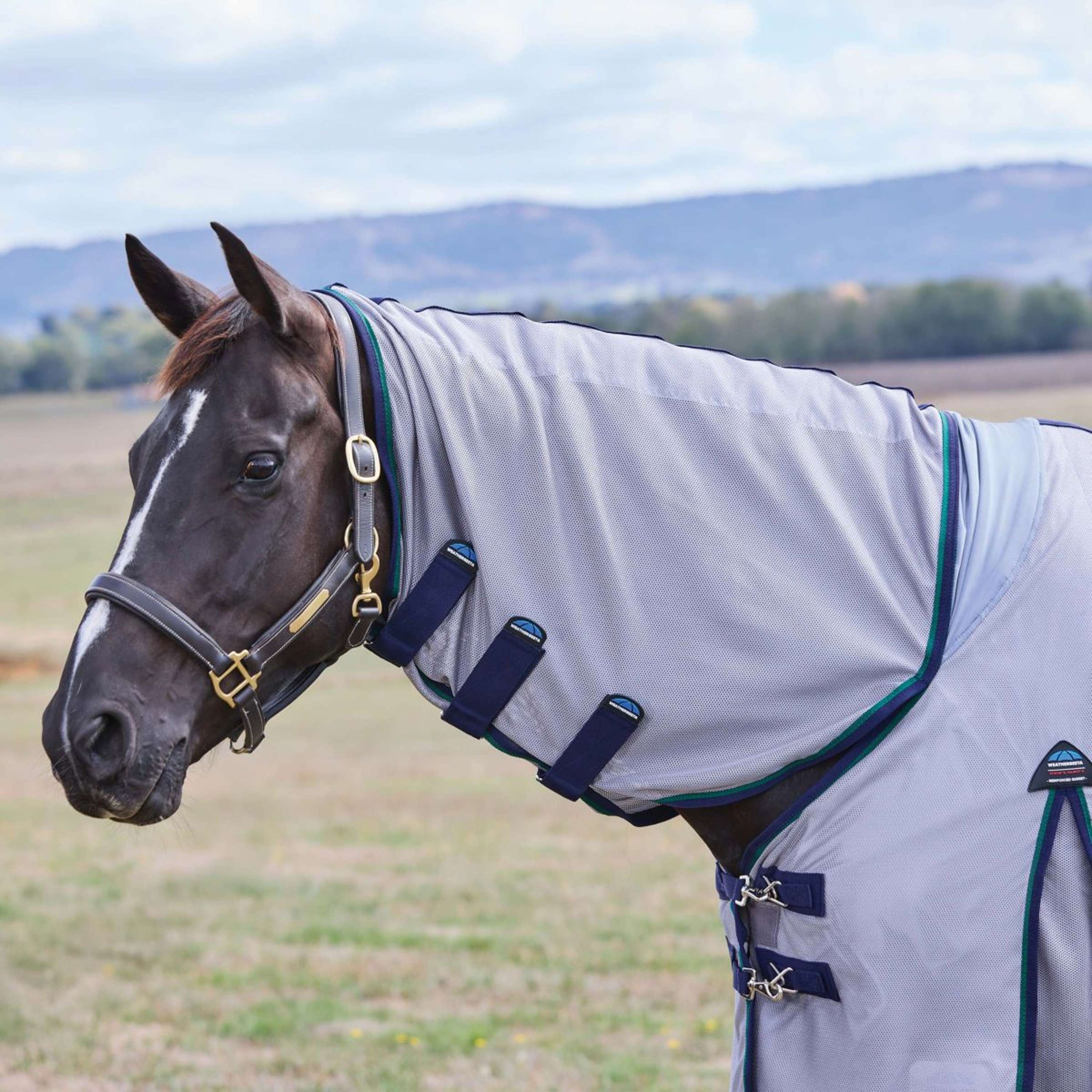 WeatherBeeta Fliegendecke ComFiTec Zephyr Combo Grey/Navy/Forest Green - Image 3
