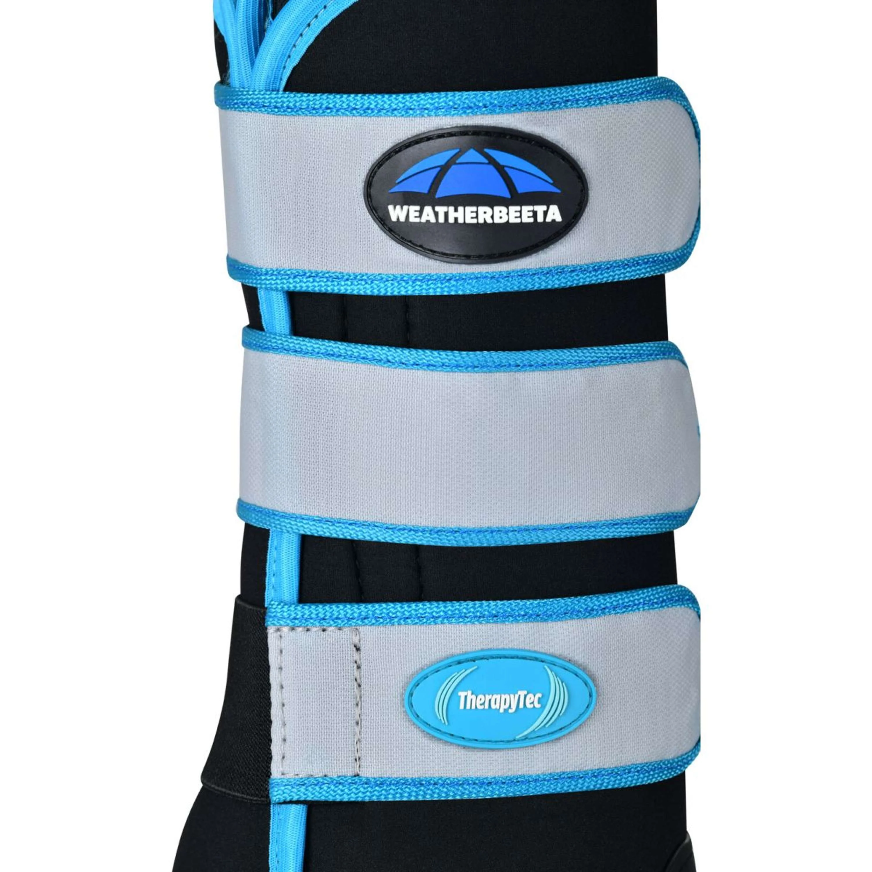 WeatherBeeta Wraps Therapy-Tec Stable Boot Schwarz/Blau - Image 9