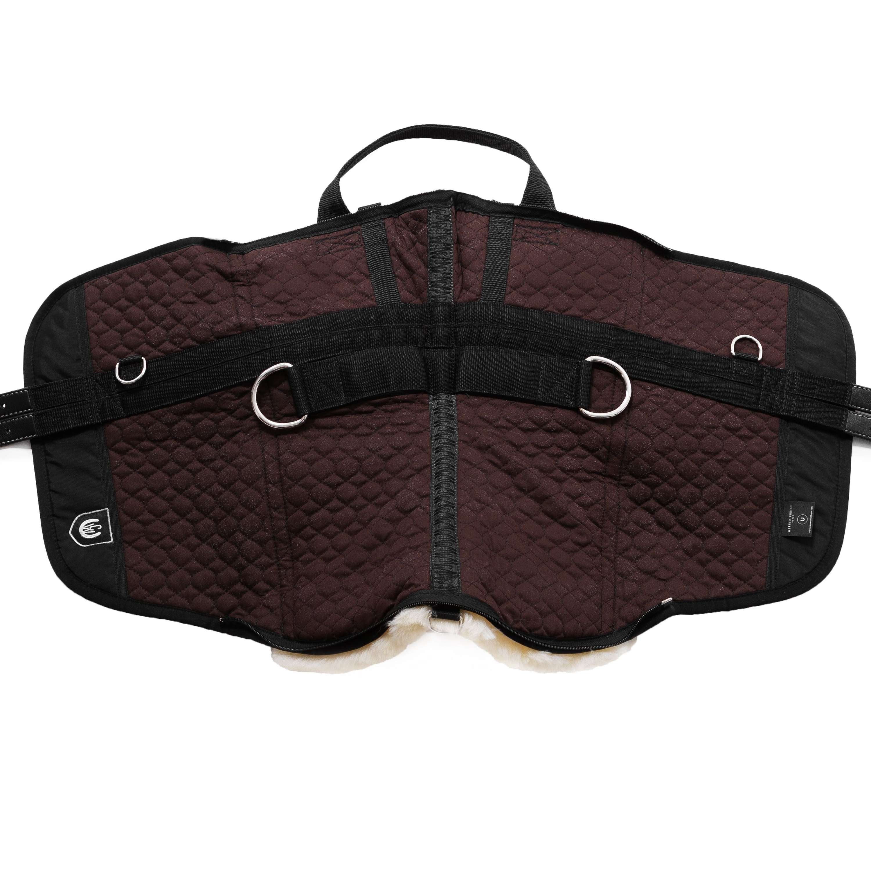 Werner Christ Bareback Pad Iberica Plus Braun/Natural - Image 4