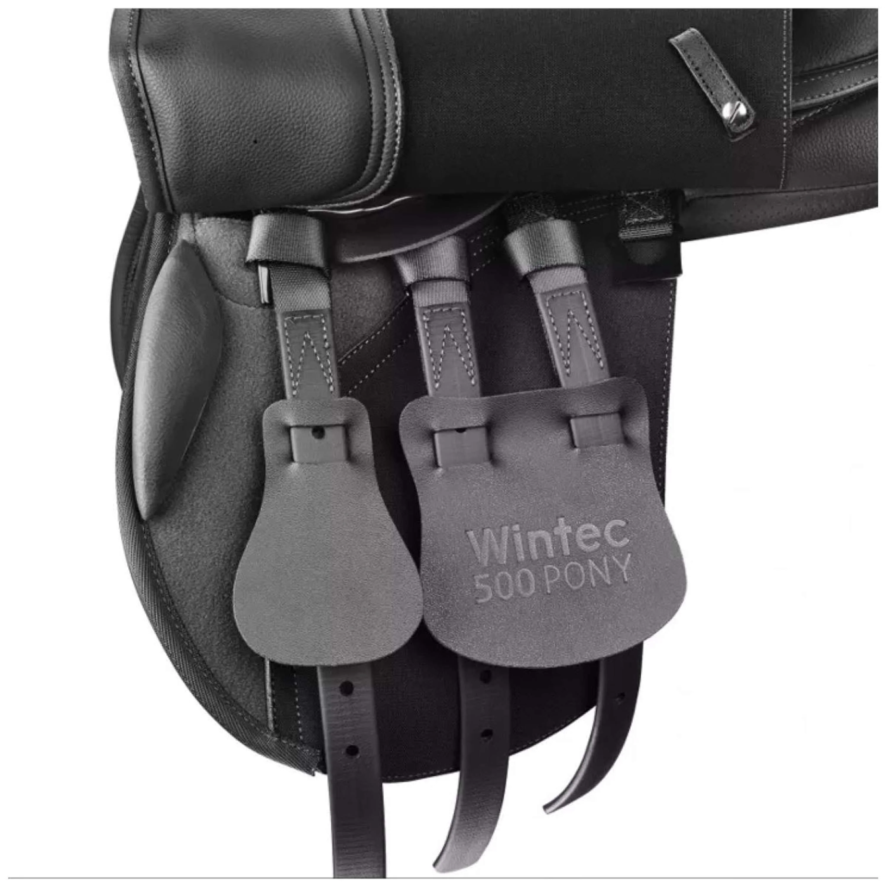 Wintec Allzwecksattel 500 Pony Hart Schwarz - Image 3