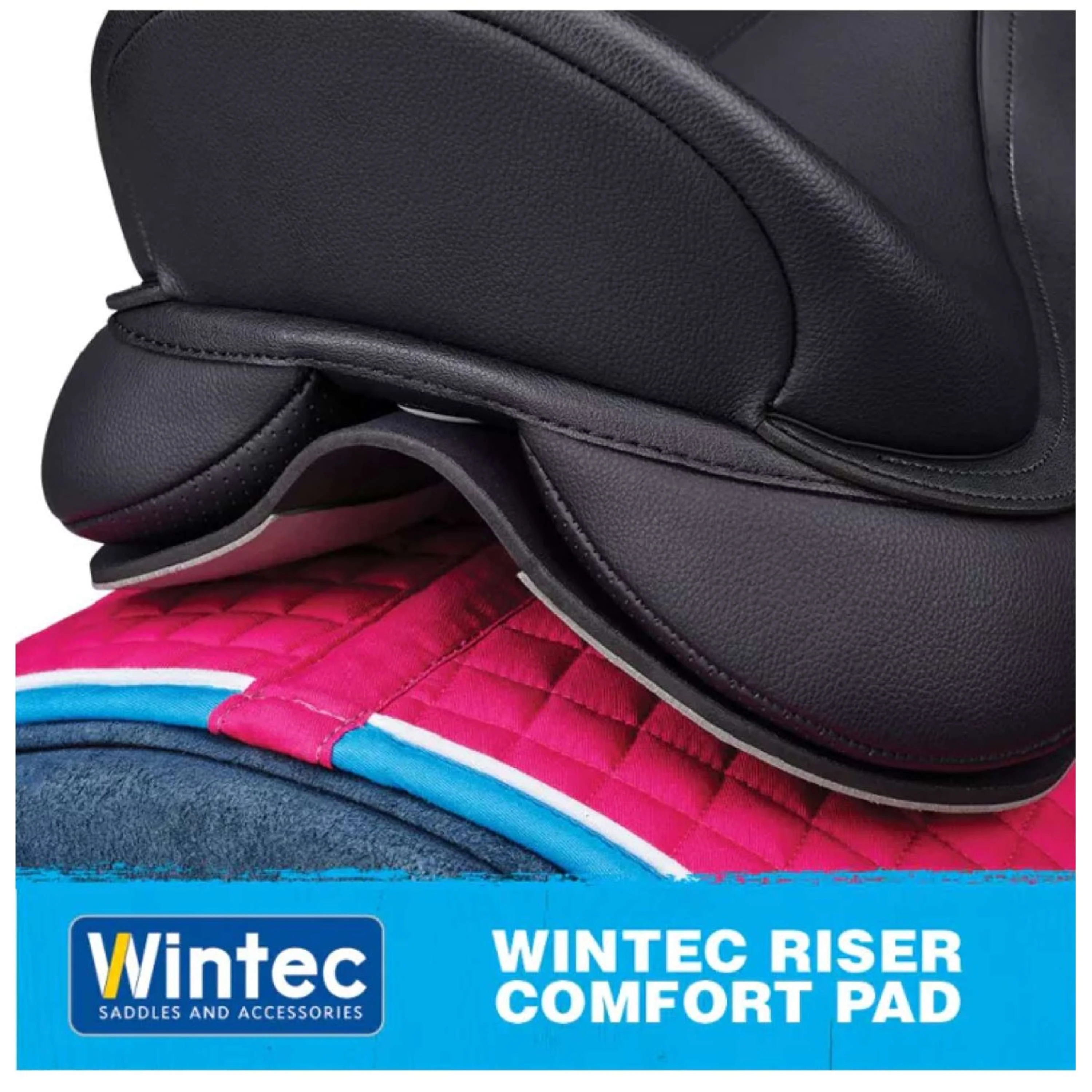 Wintec Sattelunterleger Comfort Pad Jump Schwarz - Image 5