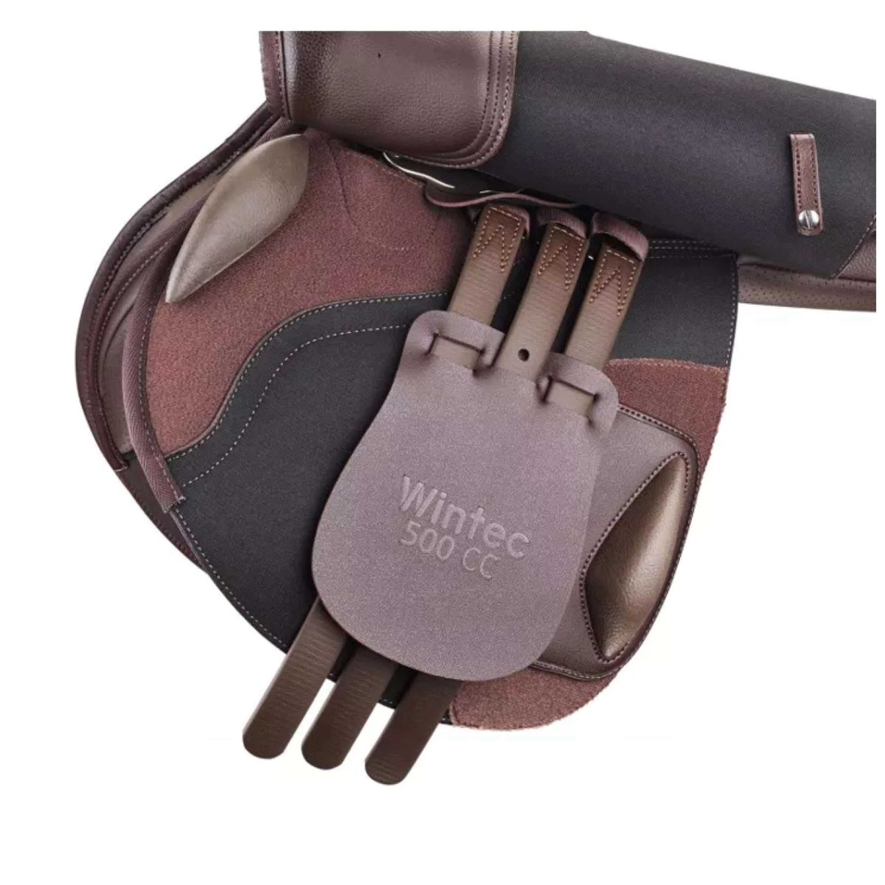 Wintec Springsattel 500 Close Contact Hart Braun - Image 3